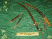 Личното оръжие и камата на Апостола в музея "Васил Левски" в Ловеч