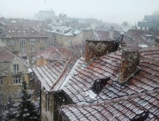 Сняг над София