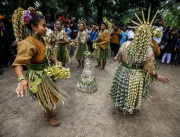Фестивалът на племето Ма Мери, който възхвалява предците им, в селото Sungai Bumbun в Малайзия, се извършва ежегодно с молитви и благопожелания