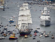 Парад на кораби в Амстердам, който се провежда на всеки пет години