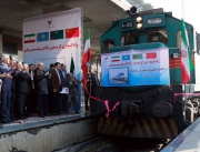 Първият китайски товарен влак, който ще възобнови ''Пътя на коприната'' със съвместните усилия на Иран и Китай.